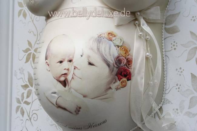 Fotofolie für den Gipsabdruck vom Babybauch