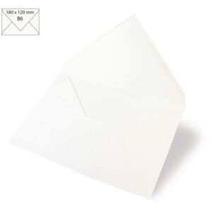 Briefumchlag B6 weiß