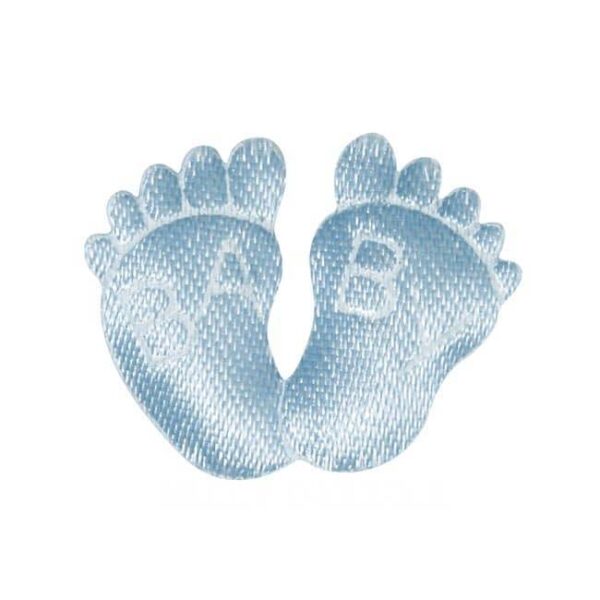 6 Babyfüße aus Stoff, 2 Farben – Bild 2