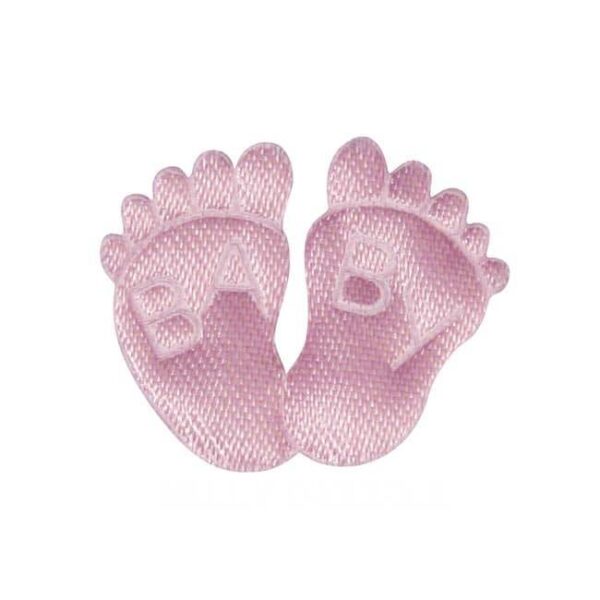 6 Babyfüße aus Stoff, 2 Farben