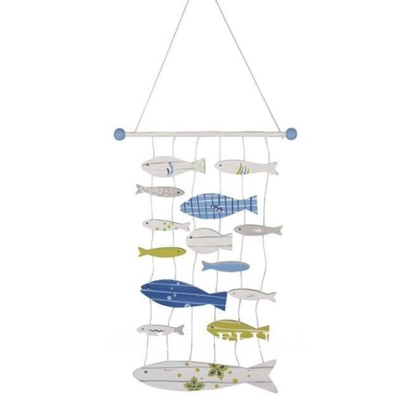 Holz Mobile Bastelset Fische