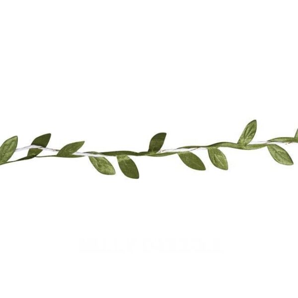 Papierkordel mit Blätterranke