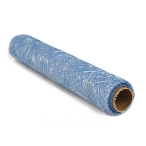 blaue Faserseide