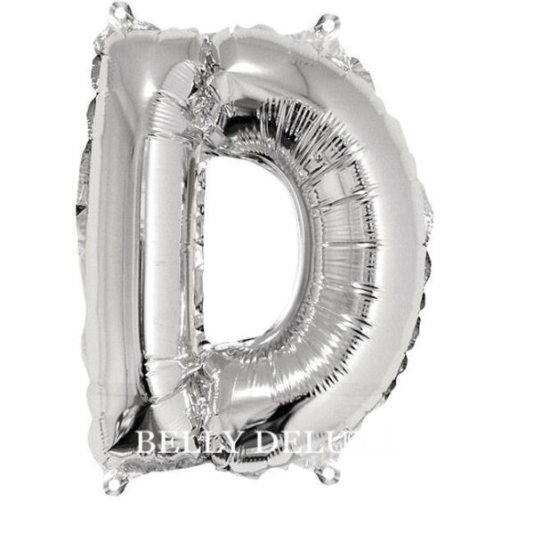 Folienballon Buchstaben silber – Bild 2