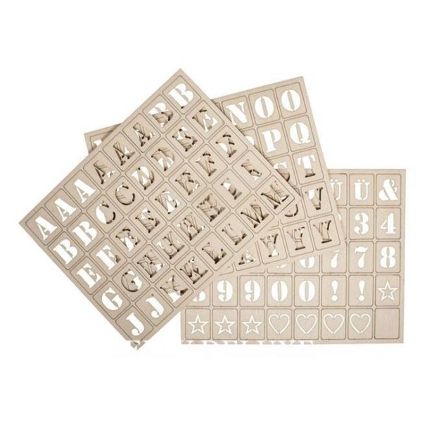Buchstaben aus Holz