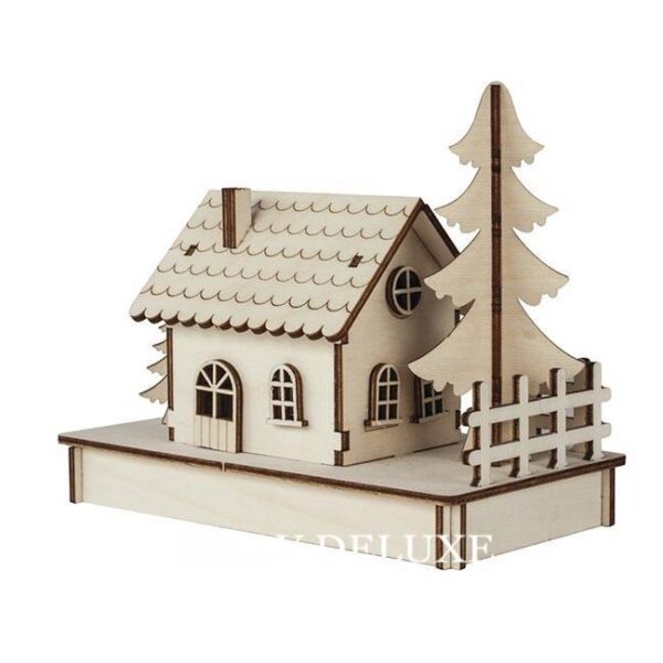 Holzhaus Bastelset, 1 Haus – Bild 2
