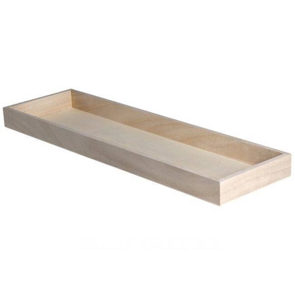 Holztablett, schmal