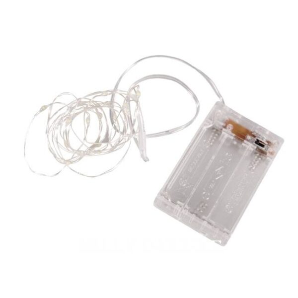 Mini LED- Lichterkette mit Timer – Bild 2