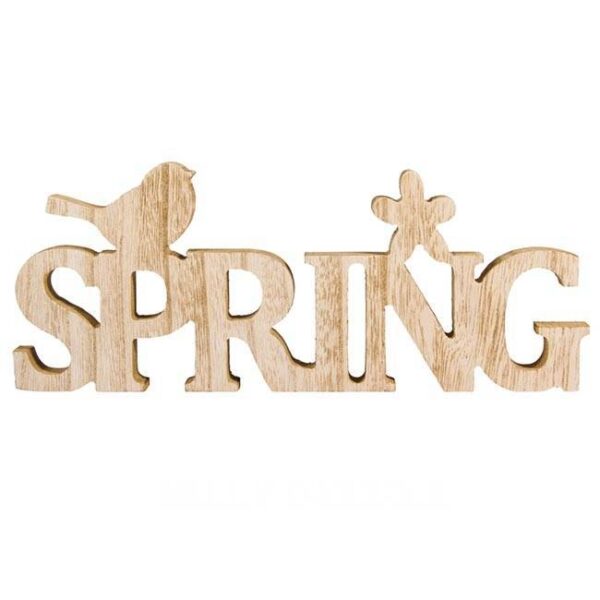 MDF Schriftzug Spring – Bild 2