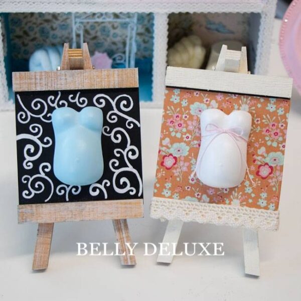 Mini Babybauch Gipsabdruck