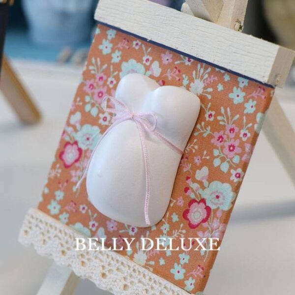 Mini Babybauch Gipsabdruck – Bild 2