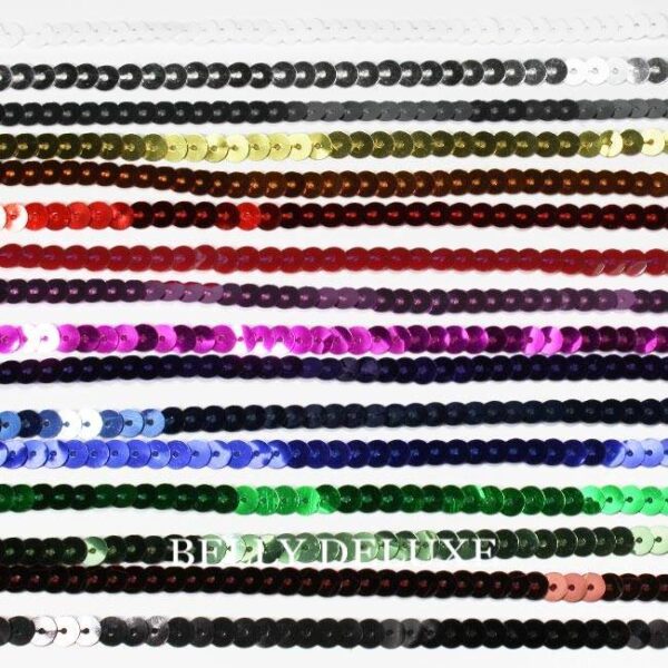 Paillettenband, 16 Farben