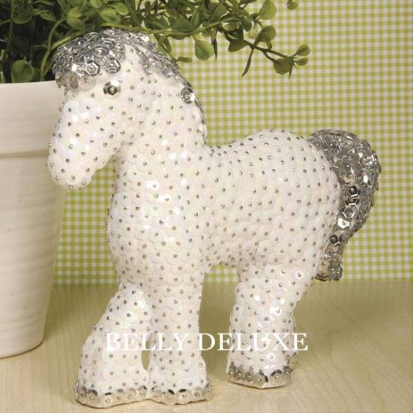 Pferd mit Pailleten
