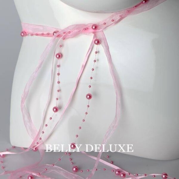 Satiin Organza Perlenband