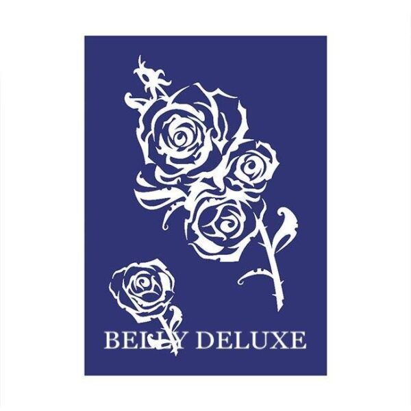 Siebdruck Schablone Rose