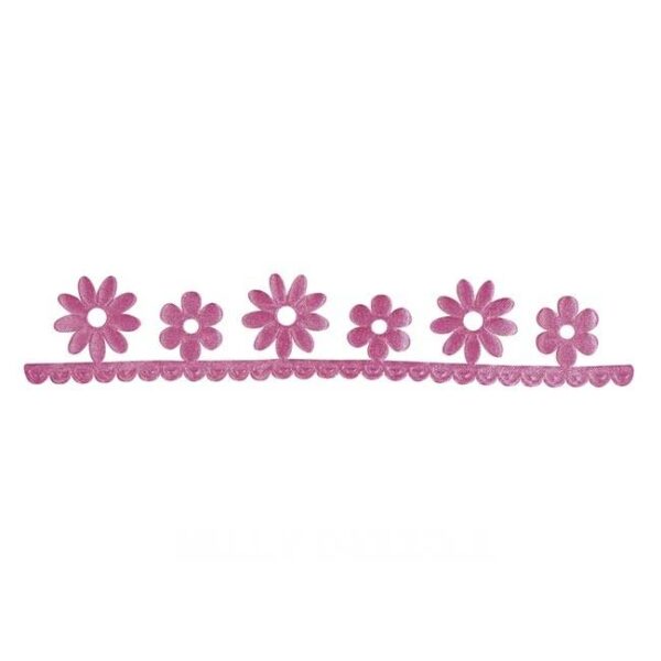 Blumenborte, selbstklebend, 2 Farben – Bild 2