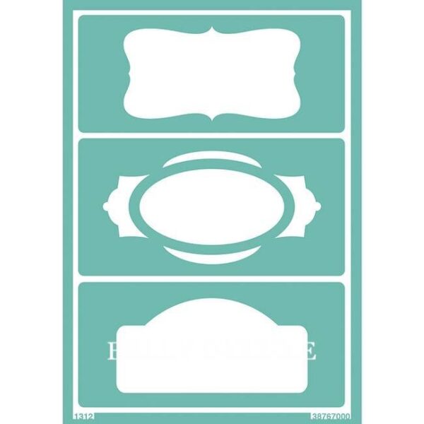 Label Schablone