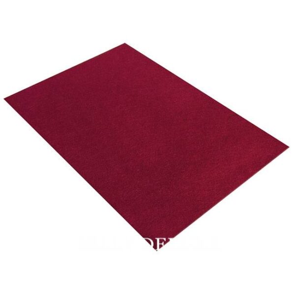 Filzplatte rot