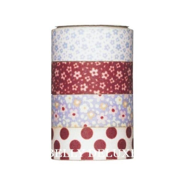 4 Tilda Fabric Tapes "Sweetheart"