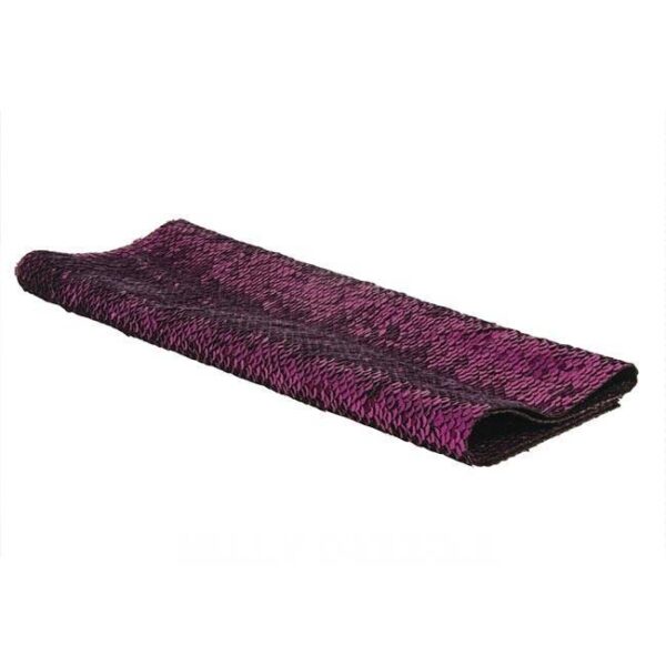 Wendepailletten Stoff, pink silber – Bild 2