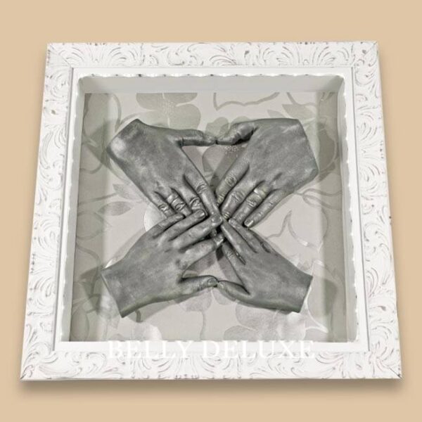 Objektrahmen, Shadow Box Coralie Ornamental 40 x 40 cm, 6 cm tief