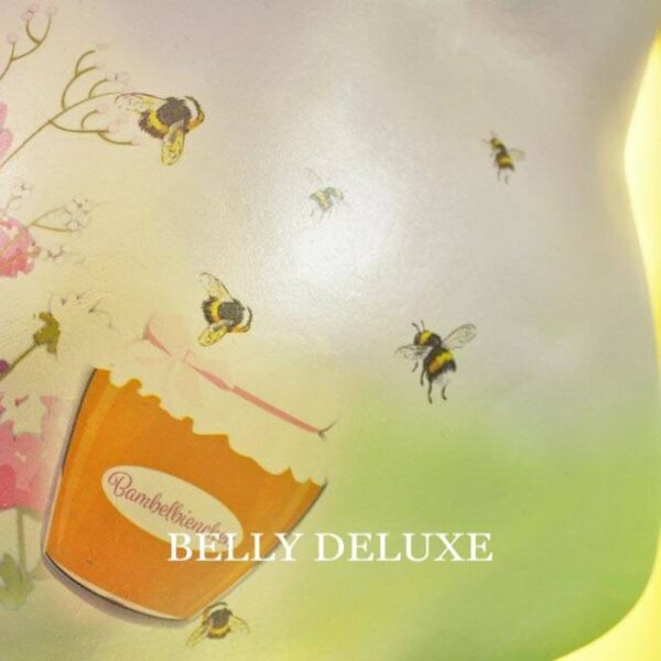 Motivfolie Honigtopf, Bienen und Name – Bild 2