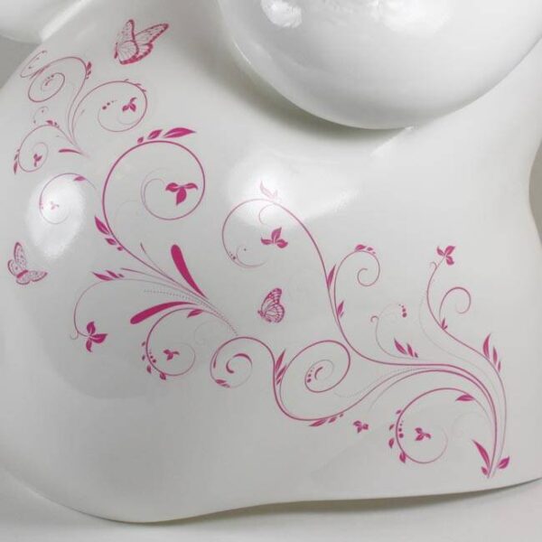 Motivfolie Florale Ornamente 2 mit Name, DIN A4 – Bild 4