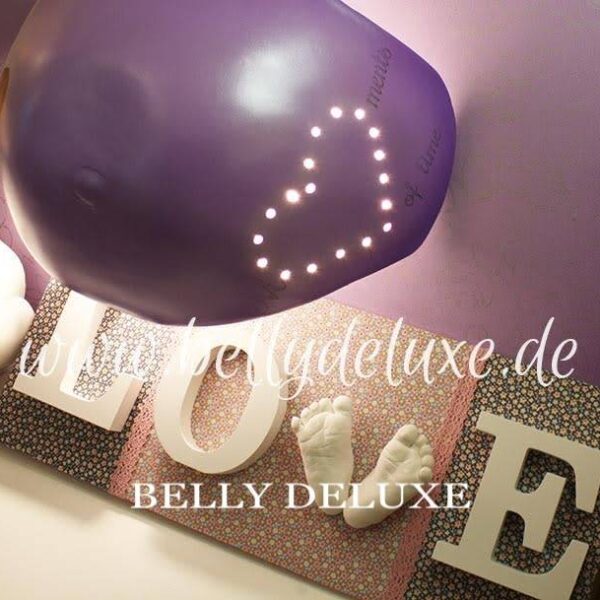 LOVE Rahmen + Baby Fußabdruck Set – Bild 3