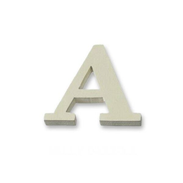 Holzzahl 8cm, Naturfarbe – Bild 2
