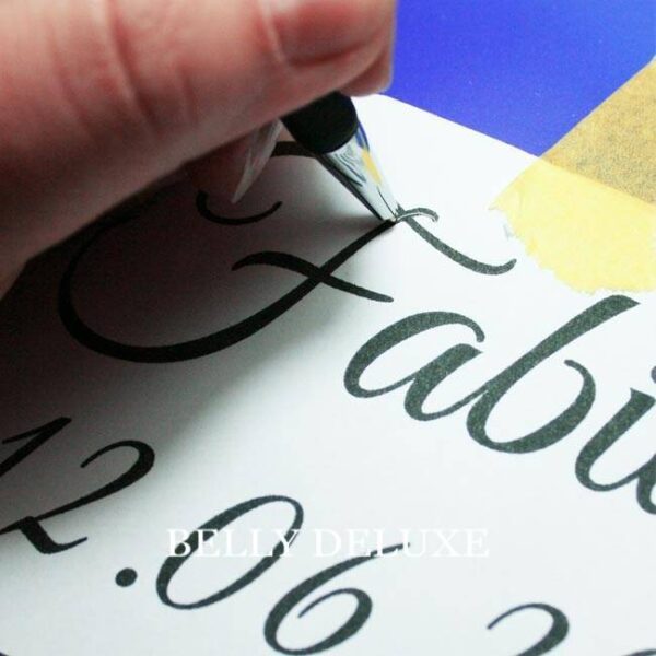 Puderpapier zum Abpausen von Schriften und Konturen