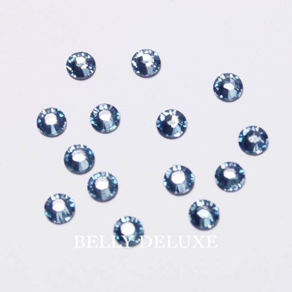 Swarovski Strass Aquamarin – Bild 3